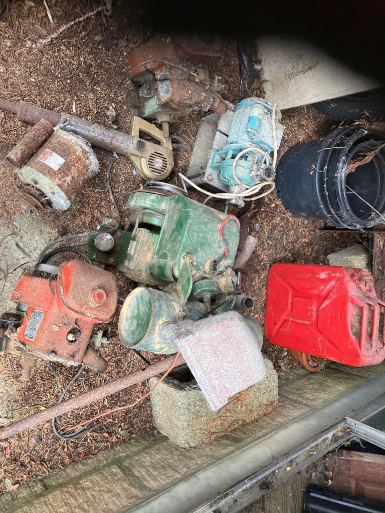 Job Lot of Old Power Tools and Engines – Spares or Repair