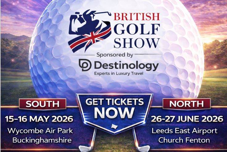 British Golf Show 2026 NORTH Tickets – £12 Pair (Leeds East Airport)