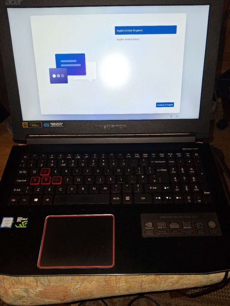 Acer predator helios 300 