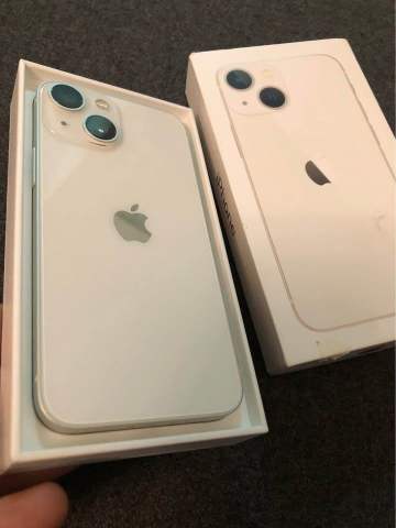Apple iPhone 13 White – With Original Box, As Good As New IOS 26