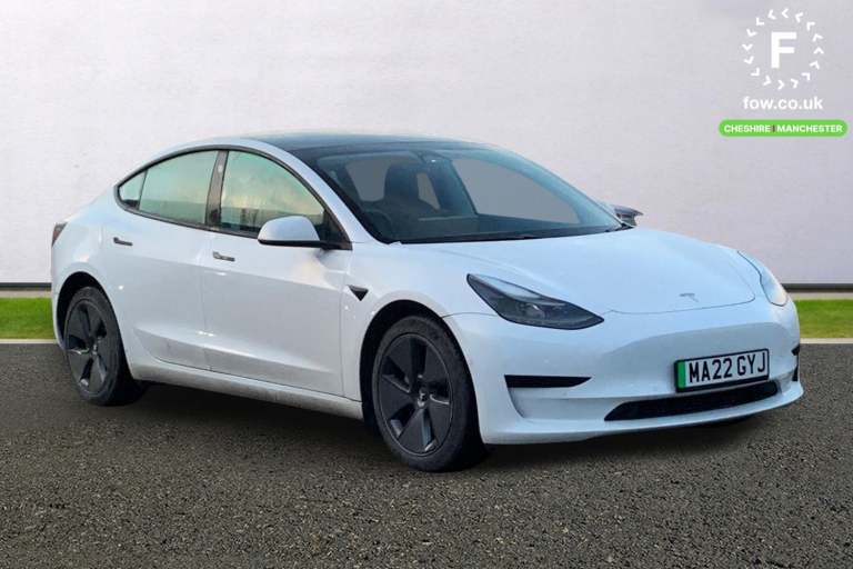 2022 Tesla Model 3 Standard Plus 4dr Auto Saloon ELECTRIC Automatic