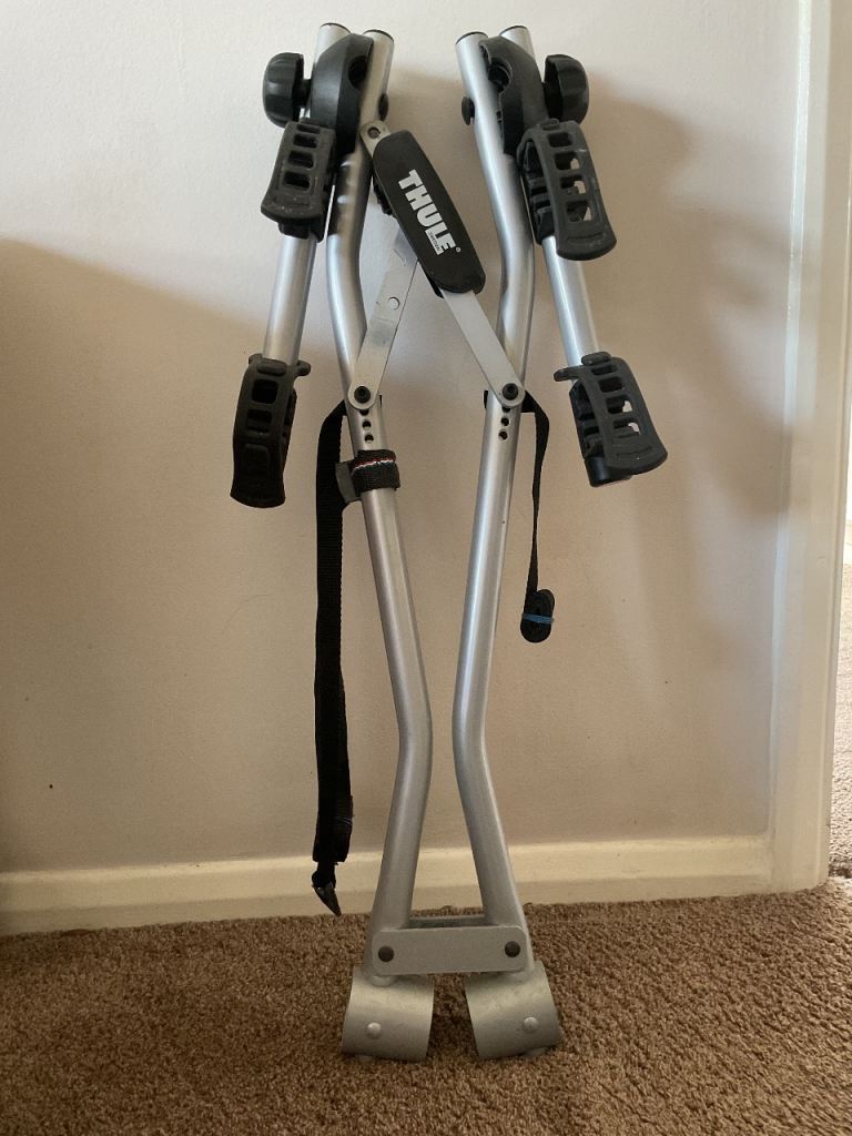Thule Bike Rack – Silver, Good Condition