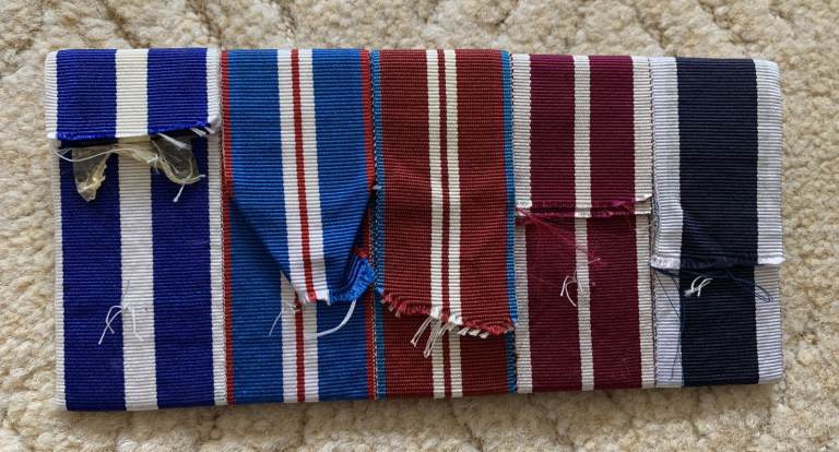 5 bar medal brooch for full size court mounting