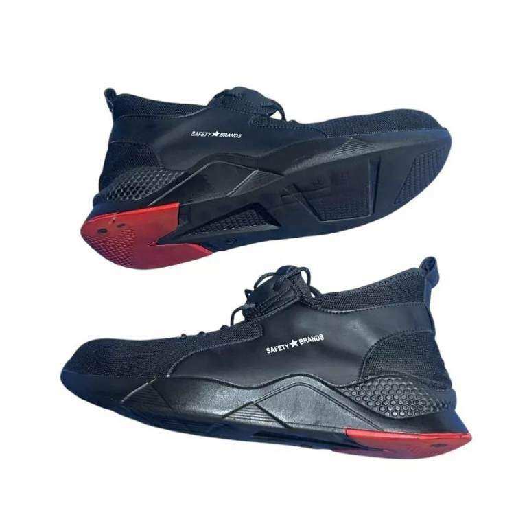 SAFETY TRAINERS, Black, Safety Shoes, UK 11 - used