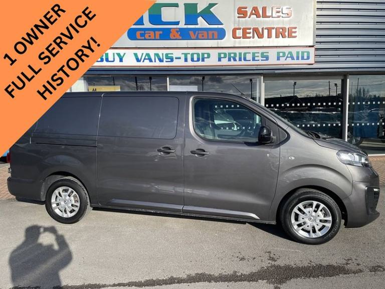 2022 Vauxhall Vivaro Turbo D 2900 Sportive Panel Van Diesel Manual