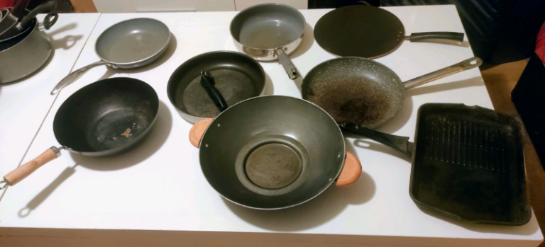 FROM 50p Various Baking Ware / Saucepan / Frying Pan / Wok / Griddle