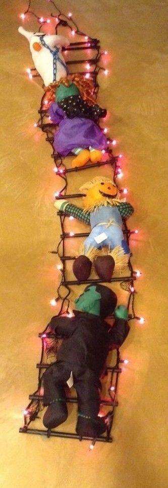 Halloween climbing ghost monster ladder for two storey building, £18.00 ...