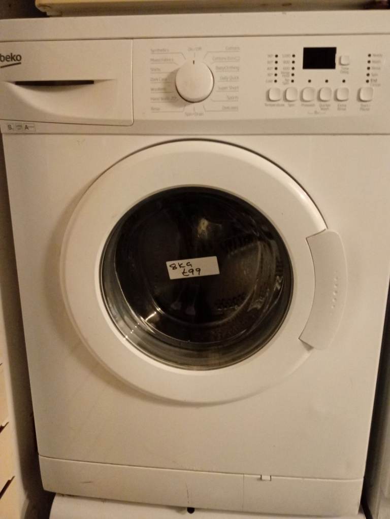 BEKO 8KG 1200 RPM A+++WASHING MACHINE IN FANTASTIC CONDITION 