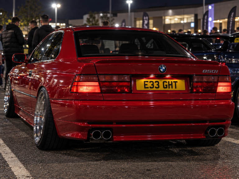E33 GHT - EIGHT / BMW 8 series / Audi A8 private car number plate