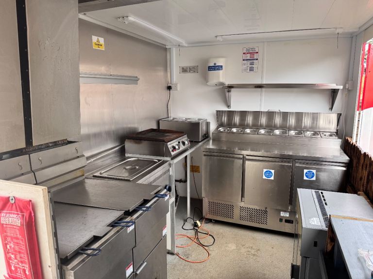 High output catering trailer