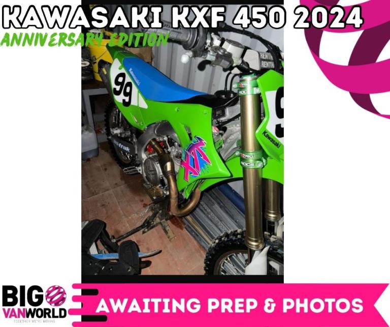 Kawasaki KXF 450 2024 Anniversary - Only 20 Hours - Stock & Great Condition