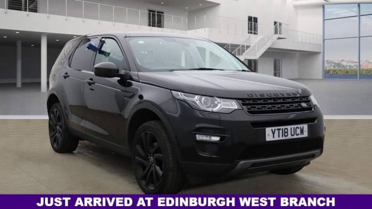 2018 Land Rover Discovery Sport 2.0 TD4 HSE Black SUV 5dr Diesel Auto 4WD Euro 6 (s/s) (180 ps) E...