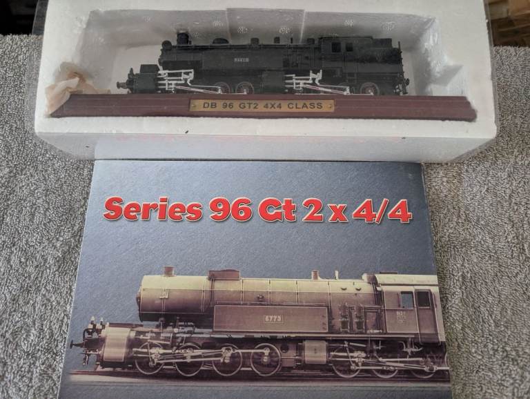 Atlas Edition DB 96 GT2 4X4 Class Locomotive Model Train in Original Box with Booklet