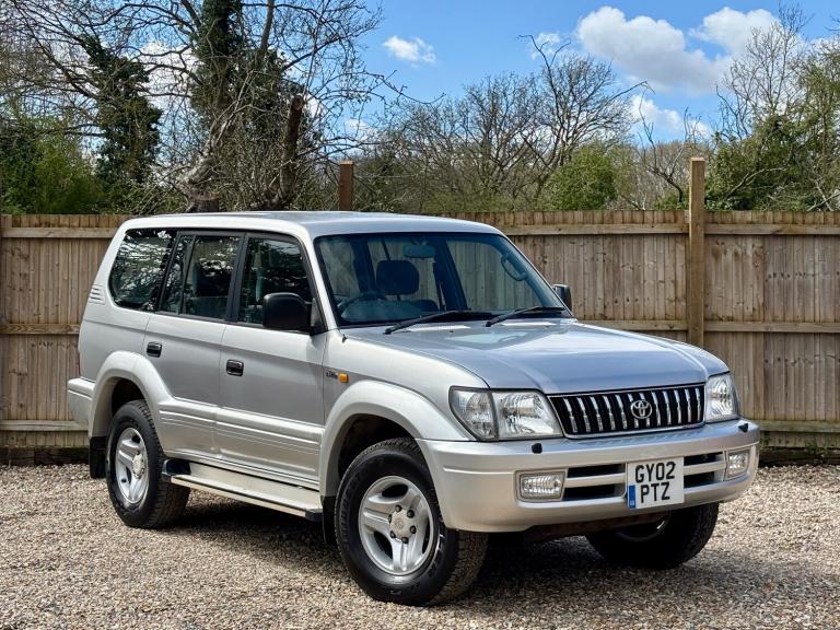 2002 Toyota Land Cruiser Colorado 3.0 D4-D GX Auto Diesel Silver 115,000 Miles 