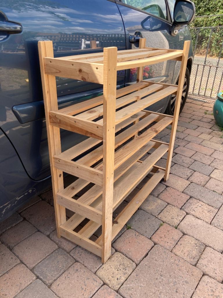 VERY LARGE SHOE RACK SHELF STORAGE 