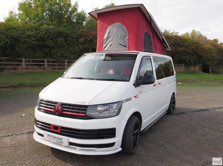 Volkswagen Transporter T5.1, 4 Berth, 5 Belt, Pop Top, FSH, Long MOT