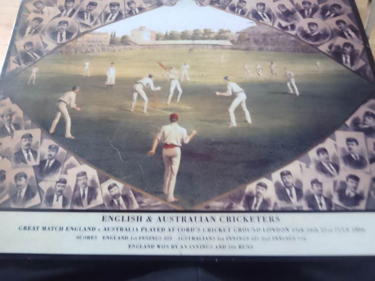 Cricket memrobilia