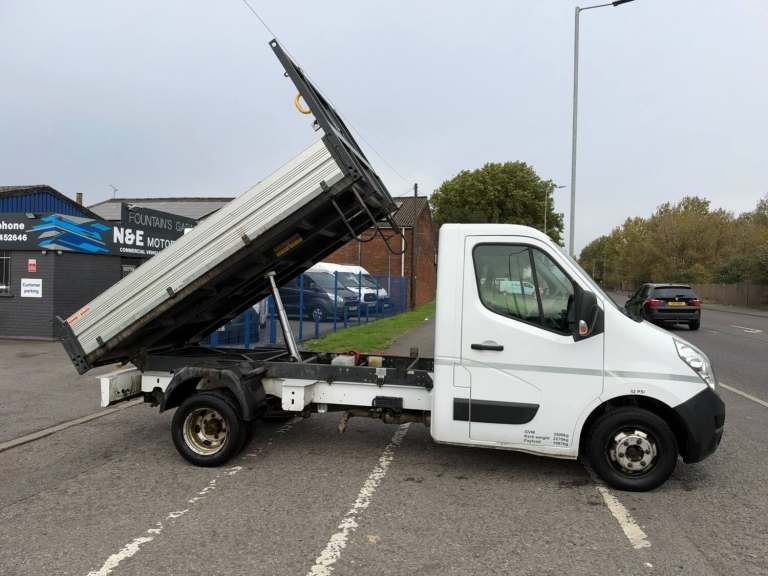 2019 Vauxhall Movano 2.3 CDTI BiTurbo H1 Tipper 130ps master twin wheel 32k ex council finance  C...