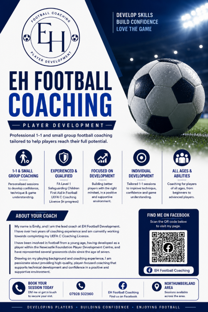 1-2-1 Football Coaching 