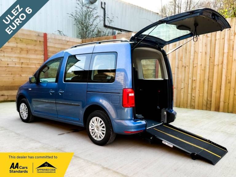 2017 Volkswagen Caddy Life 4 Seat Auto Wheelchair accessible Disabled Access Ramp Car MPV Diesel ...
