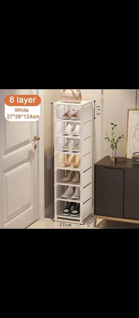 Multiple Layers Shoe Organizer Shoe Rack Organizer Space Saving Rack For Wall Corner Stackable