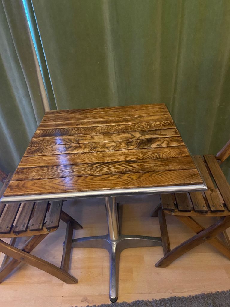 Table and  chairs 