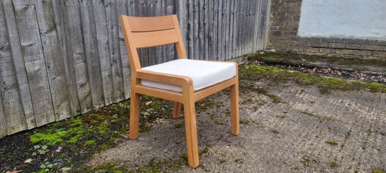 1 x Habitat Radius Solid Oak Dining Chair 