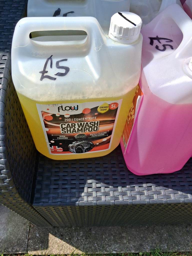 New 5L car shampoo & 5L screen wash  All new £5 each 