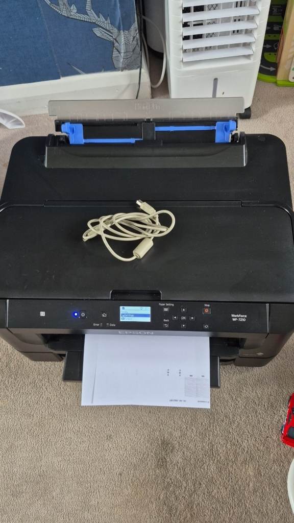 Epson All-in-One Printer with USB Cable – Good Condition