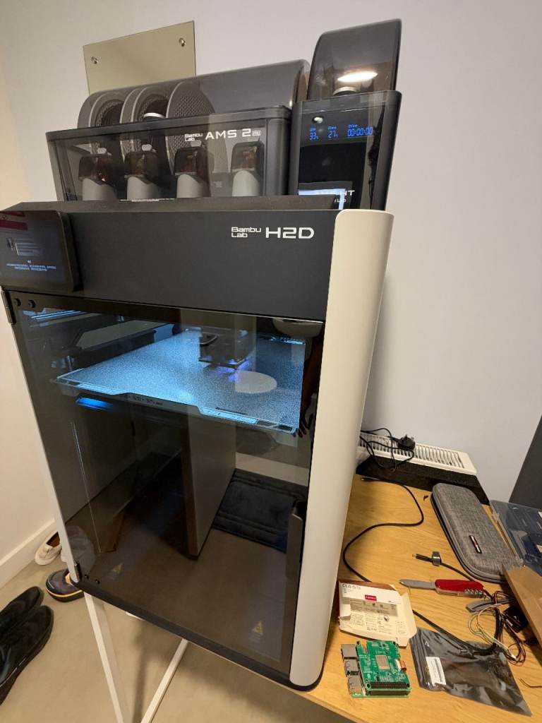 Bambu Lab H2D + AMS 2 Pro + AMS HT | Used Twice | Bristol