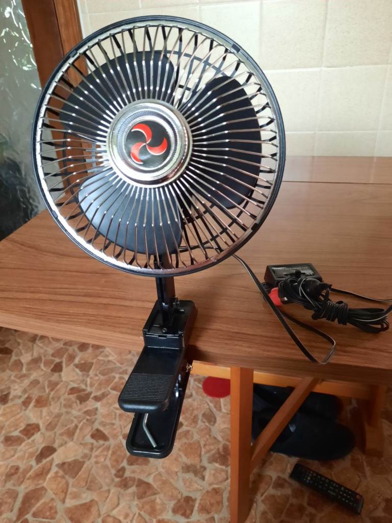 12V Oscillating Fan