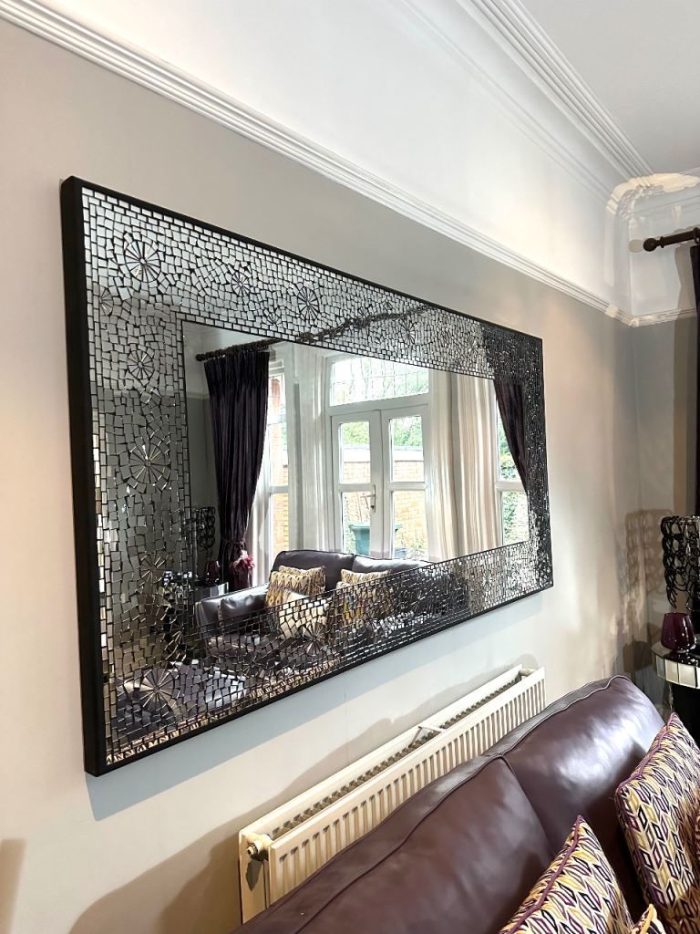 Large designer mirror from John Lewis 