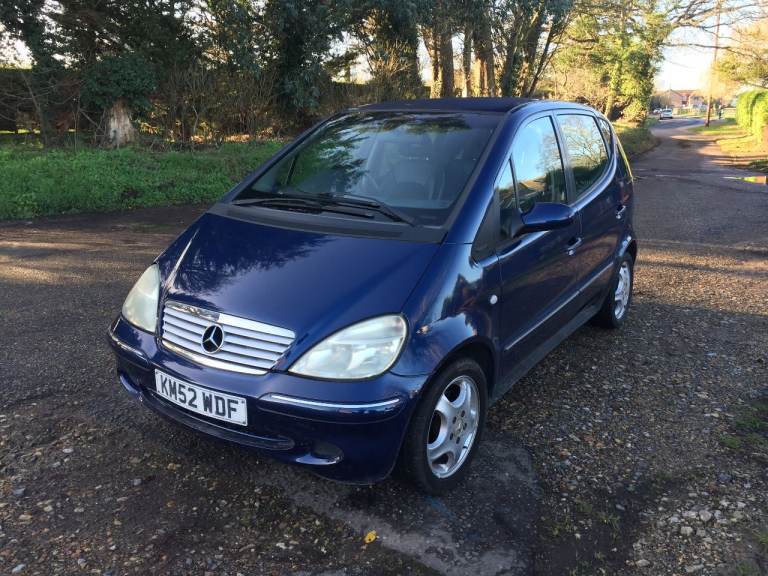 2002 MERCEDES BENZ A CLASS A140L AVANTGARDE 5 DOOR HATCHBACK, LONG MOT