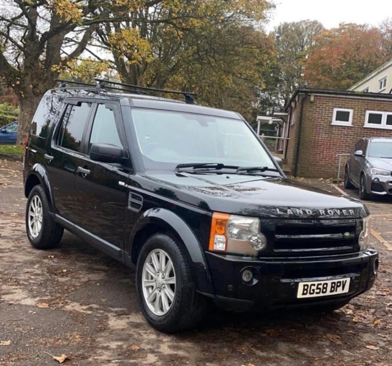 2008 58 LAND ROVER DISCOVERY 3 2.7 TDV6 HSE 5DR AUTOMATIC 4X4 FSH BLACK 