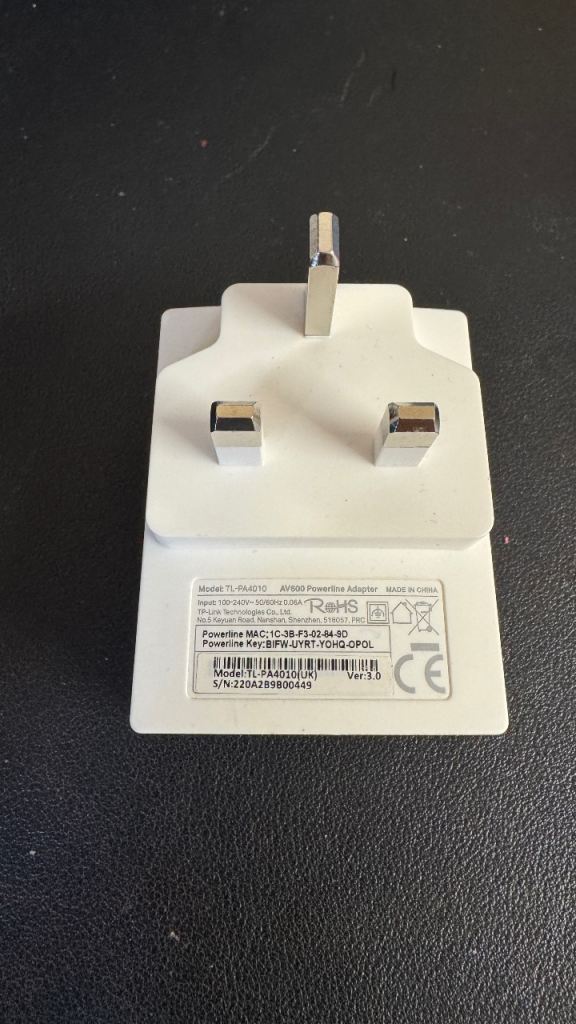 TP-LINK AV600 power line WiFi extender