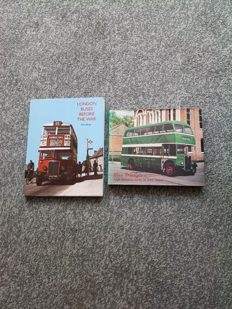 Old Bus books x 2