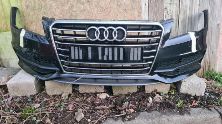AUDI A7 - SLINE - 4G8 - FRONT BUMPER - COMPLETE
