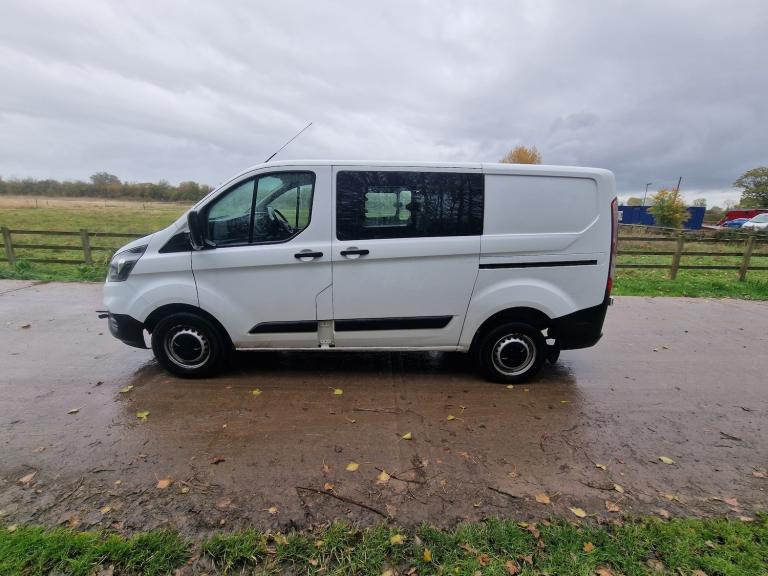 2019 Ford Transit Custom 6 Seat Crew Cab  Drives Perfect  8m MOT  ULEZ