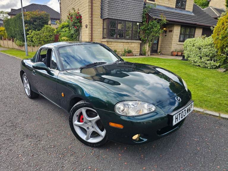 ★MAZDA MX-5 SVT-SPORT ★41K! ★1-OWNER CAR! ★6-SPEED+LSD+HARDTOP! RARE GREEN MX5 INC RARE AIR-CON!