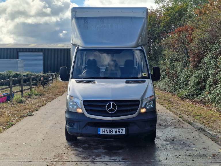 2018 Mercedes Sprinter 314 CDI LutonBox Low Loader  110k Miles  Drives Perfect