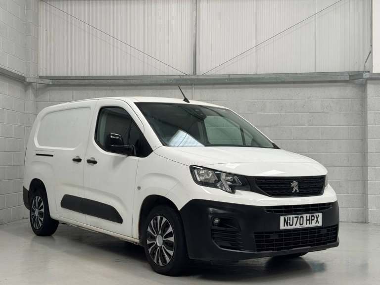 2020 Peugeot Partner 850 1.5 BlueHDi 100 Professional Crew Van NO VAT PANEL VAN Diesel Manual