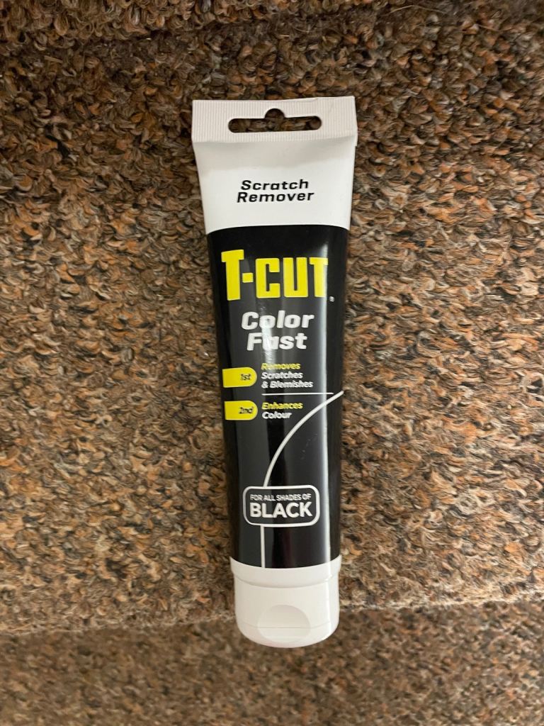 image for T-cut color fast scratch remover black 
