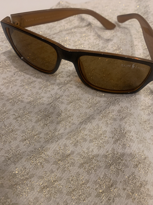Ralph Lauren Women's Sunglasses – Brown Frames, Good Condition