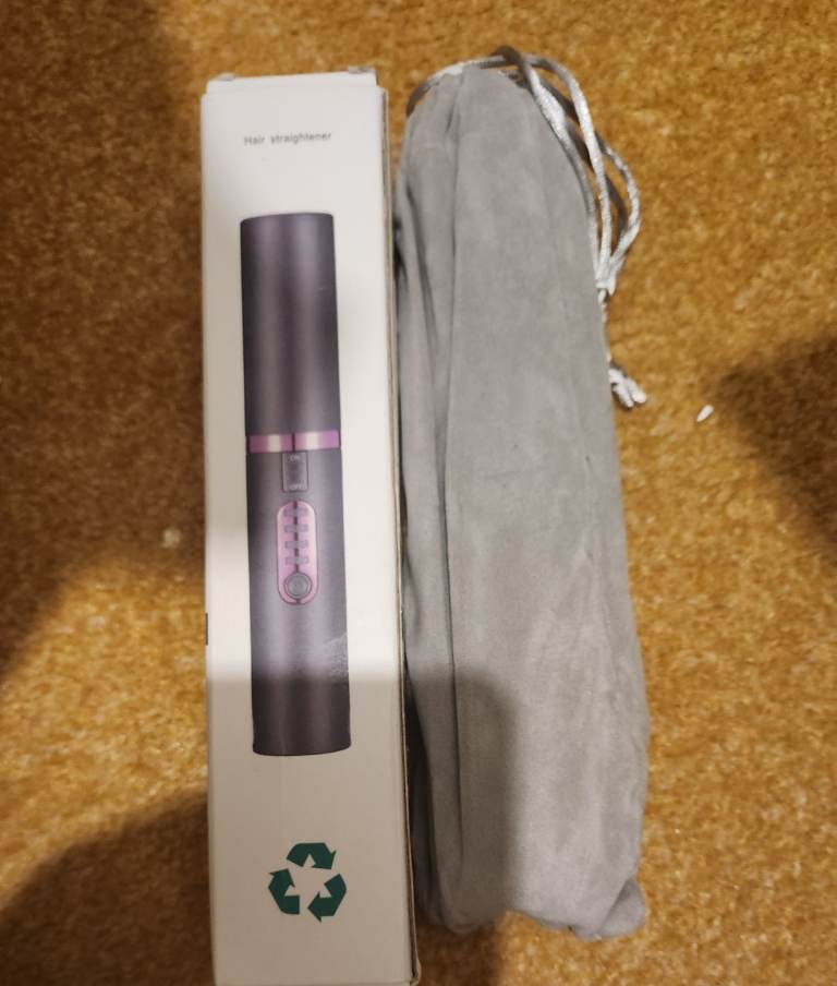 Cordless hair straighteners curler 2 in 1