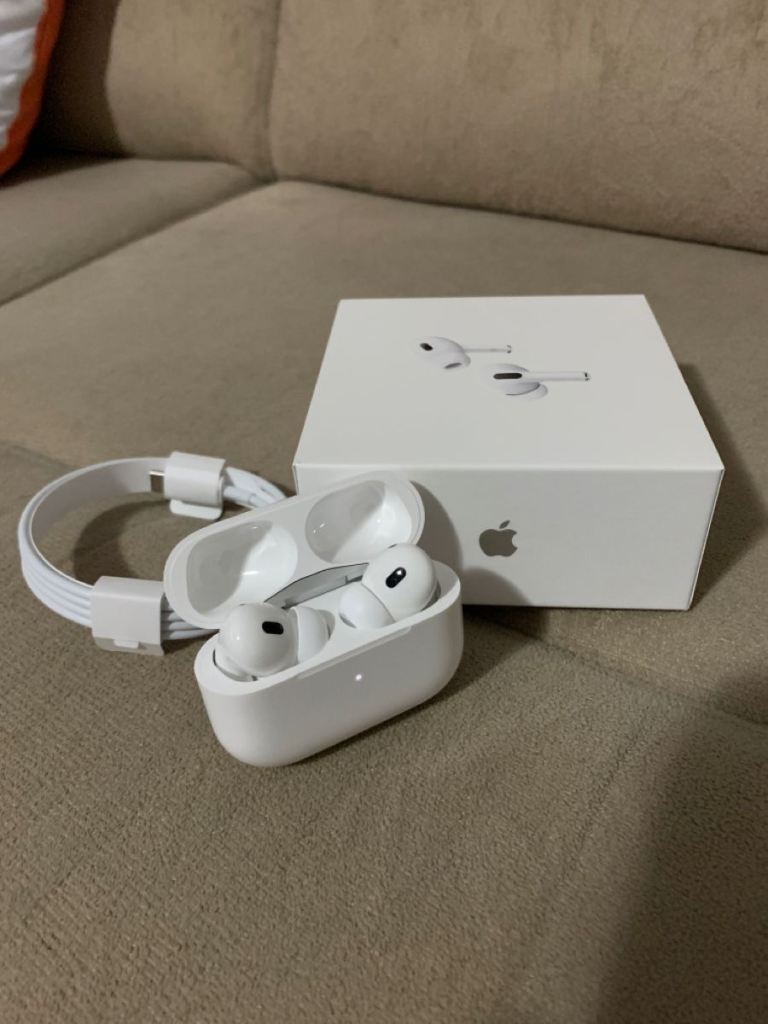 Apple AirPods Pro 2nd Gen with Charging Case and Box