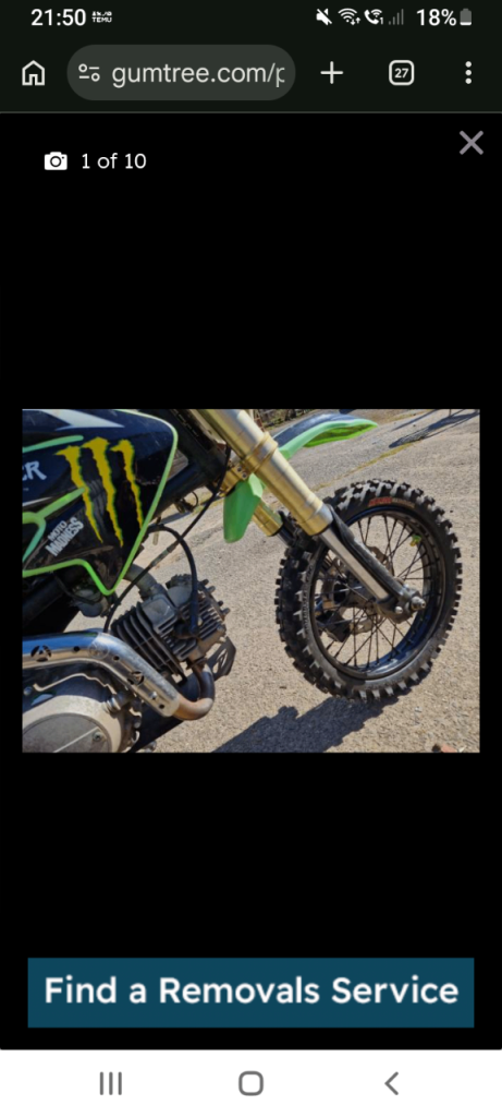 125 stomp pit bike 