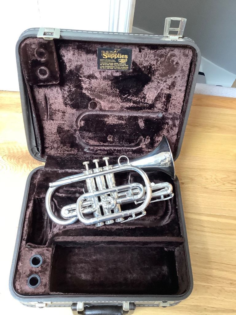 Boosey & Hawkes 1976 920 Medium Bore Sovereign Round Stamp Cornet