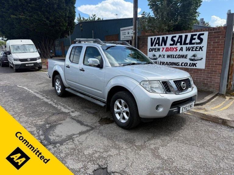 2012 12 NISSAN NAVARA 2.5 DCI TEKNA PICKUP DOUBLE CAB 4DR DIESEL MANUAL 4WD EURO