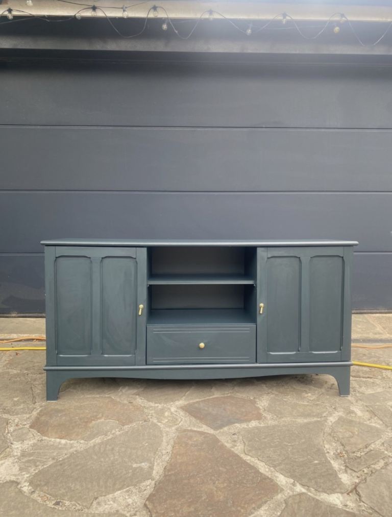 IKEA TV Stand LOMMARP Dark Blue Navy RRP £349