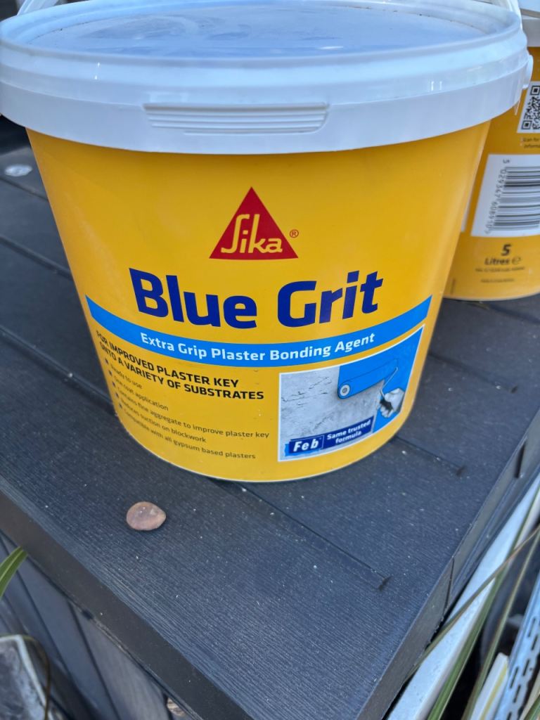 Sika Blue Grit Extra Grip Plaster Bonding Agent 5L